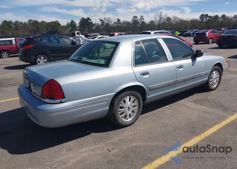 2004 Ford Crown Victoria Lx from USA, damaged, VIN 2FAHP74WX4X164469